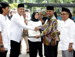 Pj Bupati Subang Sampaikan 3 Pesan Keras untuk Perumda TRS Saat Halal bihalal