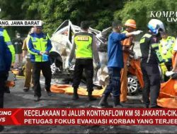 Begini Kondisi Kondektur dan Penumpang Bus yang Alami Kecelakaan di Tol Japek KM 58