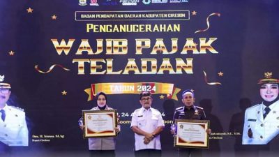 Kapolresta Cirebon Kombes Pol Sumarni Raih Penghargaan dalam Penganugerahan Wajib Pajak Teladan Tahun 2024