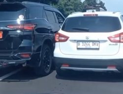 Sopir Fortuner Arogan Pakai Pelat TNI Palsu Akhirnya Digiring ke Mapolda Metro Jaya