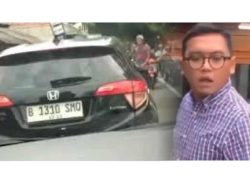 Sempat Viral Karena Macetkan Jalan, Pengemudi Arogan Akhirnya Meminta Maaf