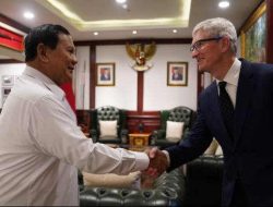 Prabowo Terima Kunjungan CEO Apple Tim Cook Bahas Kolaborasi dengan Pemerintah Indonesia