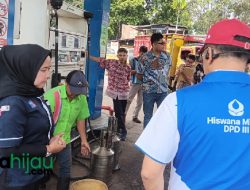 Hiswana Subang Lakukan Cek Akurasi Takaran BBM di Tiga SPBU 