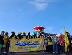 Ribuan Warga Subang Jalan Sehat Menuju Baitullah Bersama Cahaya Raudhah