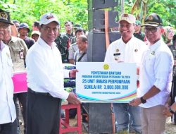 Sebut Pahlawan Pangan, Mentan Manjakan Petani Subang