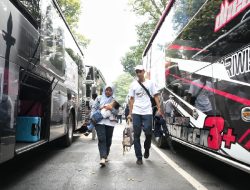 Lepas Mudik Gratis, Sekda Jabar Harap Masyarakat Bahagia