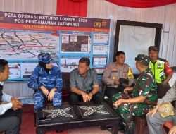Pj Bupati Majalengka Pantau Pos PAM Lebaran di  Sejumlah Titik