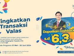 bank bjb Hadirkan Promo Cashback bjb Foreign Exchange , Transaksi di bjb TIP FX Bisa Dapat Cashback Menarik