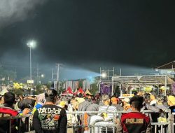 Kapolres Majalengka Pimpin Langsung Pengamanan Karnaval SCTV di Lapangan GGM Majalengka