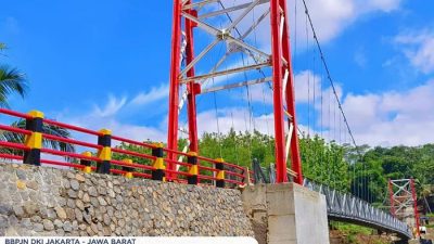Melintasi Sungai Citanduy, Jembatan Penghubung Kabupaten Ciamis dan Kota Tasikmalaya Ini Jadi Ikon Baru Destinasi Wisata