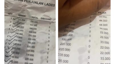 Viral! Wanita Temukan Daftar Harga LC di Bungkus Gorengan