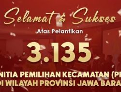 Persiapan Penyelenggaraan Pilkada 2024, 3.135 PPK di Jawa Barat Dilantik!