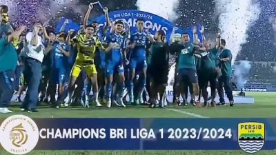 Persib Bandung Resmi Juara Liga 1 2024/2025, Siap Tambah Bintang Keempat di Logo Klub