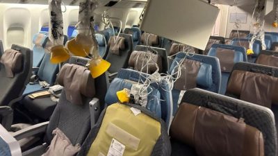 Alami Turbulensi Parah, Pesawat Singapore Airlines Mendarat Darurat di Bangkok