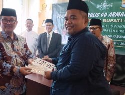 Bupati Imron Serahkan 40 Bentor untuk MWC NU Se Kabupaten Cirebon