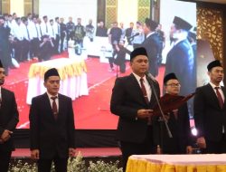 KPU Purwakarta Lantik PPS Untuk Pilkada 2024, PJ Bupati: Target Angka Partisipasi Pemilih Naik Ke 90%