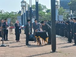 Pj. Bupati Majalengka Lantik 469 P3K di Ruang Terbuka