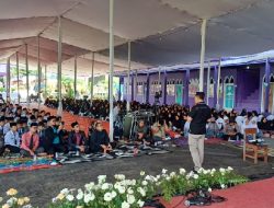 Deklarasi ‘Say No To Drugs’, Santri Ponpes Modern Al-Jumhuriah Ciater Subang Nyatakan Perang Terhadap Narkoba