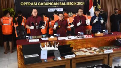 Penangkapan 103 Warga Negara Taiwan di Bali Terkait Dugaan Kejahatan Siber