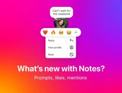 Instagram Perkenalkan Tiga Fungsi Baru untuk Fitur Notes