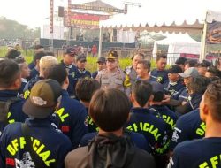 Polres Subang Bubarkan Giat Jambore Yamaha RX King Club Cimahi II di Sirkuit Geri Mang Subang