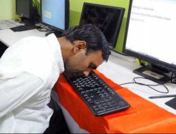 Pria India Pecahkan Rekor Dunia dengan Mengetik Menggunakan Hidung