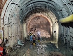 DAHANA Subang ukses Breakthrough Terowongan Pengelak Bendungan Budong-Budong
