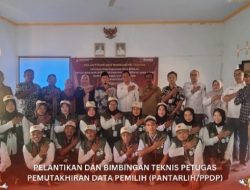 KPU Subang Melantik 4.797 Petugas Pemutakhiran Data Pemilih