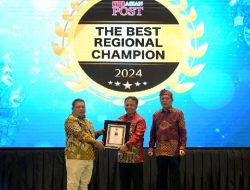 Pemprov  Jabar Terima Penghargaan The Best Regional Champion 2024