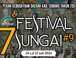 Catat! Ini Jadwal dan Rangkaian Acara Festival 7 Sungai di Desa Cibuluh Subang