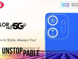 Ponsel Itel Color Pro 5G Siap Hadir dengan  Panel Belakang yang Dapat Berubah Warna