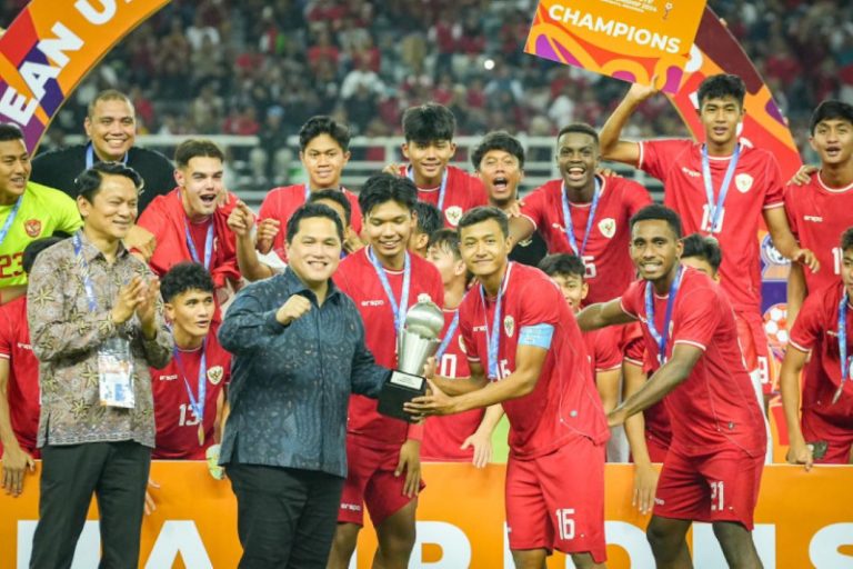 Indonesia juara Paiala AFF U19 2024