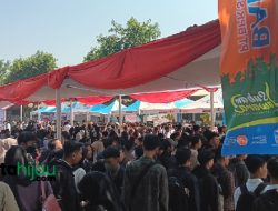 Ribuan Pencaker Serbu Job Fair Disnakertrans Subang