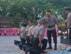 Puluhan Personil Polres Subang Naik Pangkat, Kapolres: Jangan Arogan!
