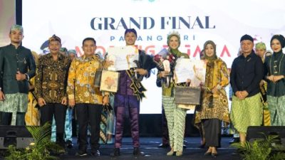 Tresna Wineka dan Tegar Fajar Jadi Mojang Jajaka Majalengka 2024