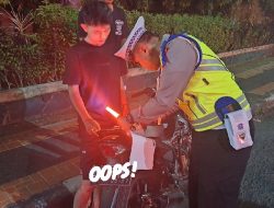 Bikin Bising, Puluhan Motor Berknalpot Brong Terjaring Operasi KRYD