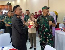 Dandim 0617/Majalengka Bersama Anggota ‘Geruduk’ Polres Majalengka di Hari Bhayangkara ke-78