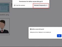 Syarat Swafoto dalam Pendaftaran CPNS 2024 dan Cara Mengatasi Error Webcam.js