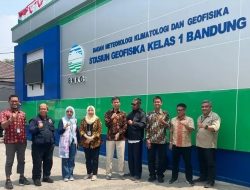 Menyamakan Pandangan Mengenai Isu Megathrust, BPBD Jabar Kunjungi BMKG Stageof Bandung