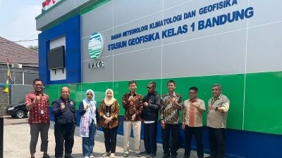 Menyamakan Pandangan Mengenai Isu Megathrust, BPBD Jabar Kunjungi BMKG Stageof Bandung