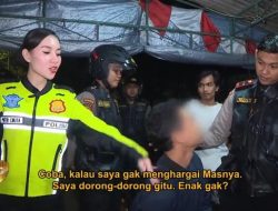 Polri Angkat Bicara Terkait Video Polwan yang Razia Pria Sedang Makan