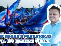 Keras! Demokrat Tolak Niko Rinaldo Sebagai Bakal Cawabup Ruhimat di Pilkada Subang
