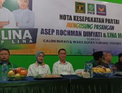 Tak Diusung KIM, PPP Subang: Tolong Sampaikan, Pasangan ASLINA ini Siap Mendukung Sepenuhnya Program Presiden Terpilih…