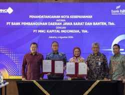 Tandatagani MoU dengan MNC Kapital, bank bjb Akselerasi Potensi Bisnis Digital