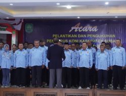 Sah! Pengurus KONI Subang Periode 2024 – 2028 Resmi Dilantik