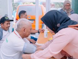 RS Mitra Plumbon Patrol Buka Posko Ambulan Gratis di Purwadadi Subang