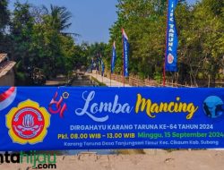 Ada Lomba Mancing di Sungai Irigasi Tanjungsari Timur Cikaum, Yuk Buruan Daftar!
