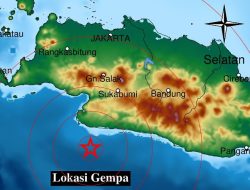 Sukabumi dan Sekitarnya Diguncang Gempa Bumi Pagi Ini, Berkekuatan M4,1