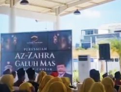 Bupati Karawang Resmikan Az-Zahra Manasik Center Galuh Mas