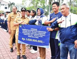 Pemda Karawang Berikan Apresiasi Atlet Peraih Medali PON 2024